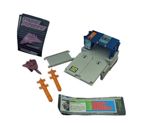 Micromaster Decepticon Airwave Base 100% Complete 1989 G1 Transformers Vintage K