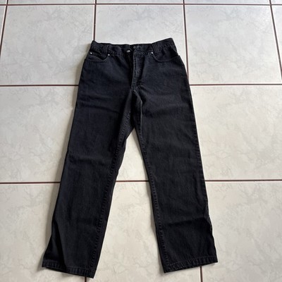 Vintage Versace Classic V2 Black Denim Jeans Size 33 Made in Italy Authentic