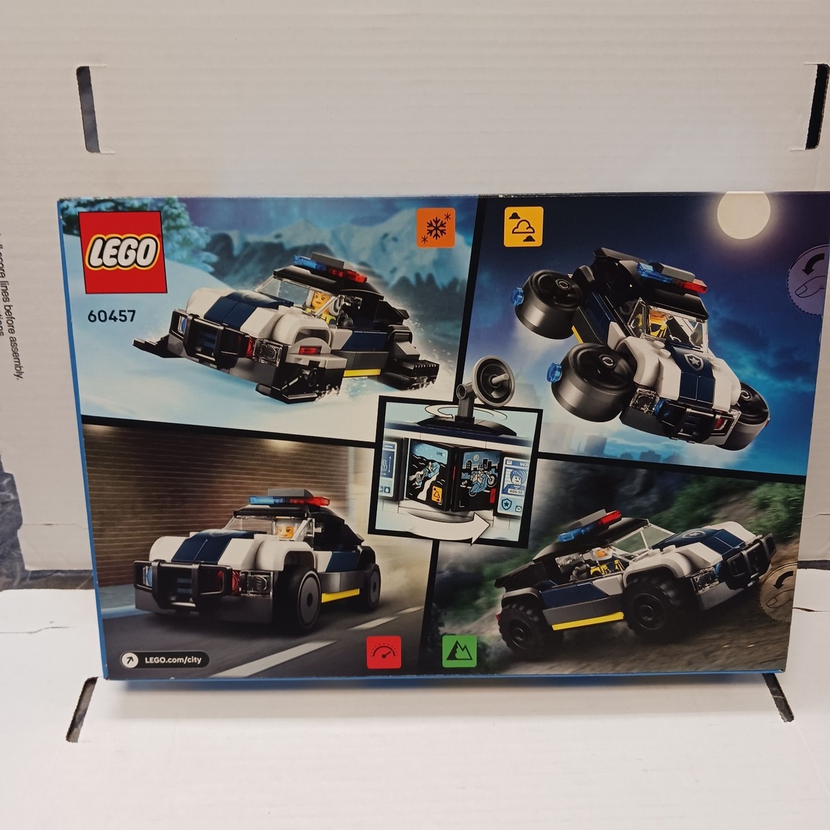 LEGO City Police Car Custom Shop (60457) New Sealed | eBay