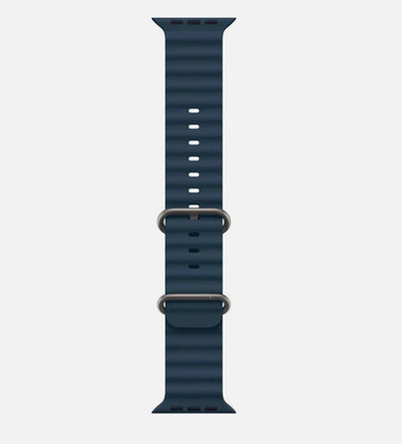Genuine Apple Brand Blue Ocean Band Fits: 44 45 46 49mm One Size - Authentic