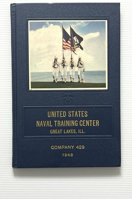 #ad United States Naval Training Center Great Lakes IL Company 429 HC 1948 $16.00