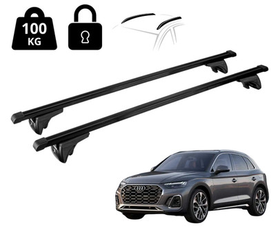Dachträger für Audi Q5 Fünftürer 2017-2024 mit Handlauf Gepäckträger 
