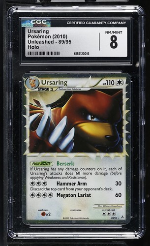 Ursaring graded CGC 8 for sale on eBay