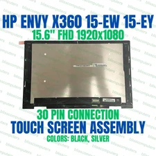 N10353-001 LED LCD Touch Screen Digitizer Assembly Bezel HP Envy x360 15-ew