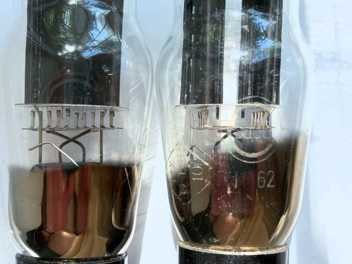 Paire De Tubes NOS Svetlana 5C3S (5U4G / 5U3C) Testée - Russian Federation