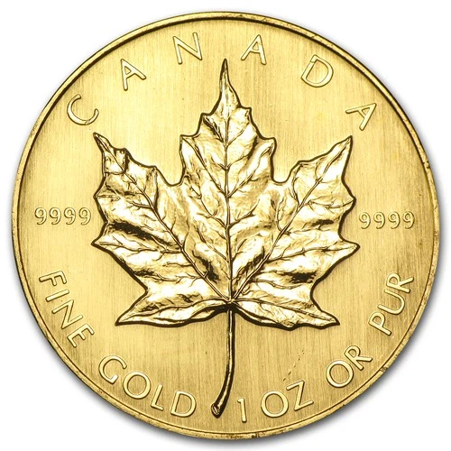 1984 Canadian Gold Maple Leaf 1 oz — photo from the most recent tracked eBay sale