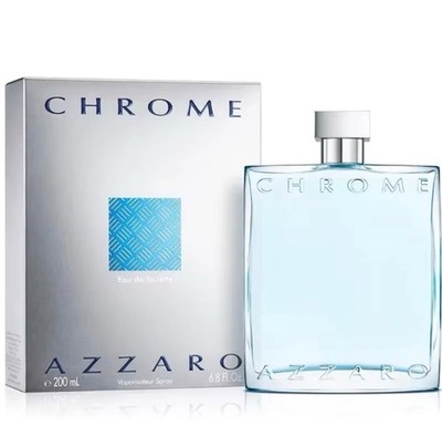 Azzaro Chrome men Eau De Toilette Spray 100ml citrus fragrance