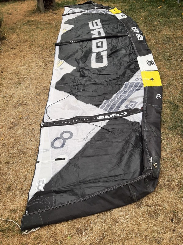 Corekite  GTS ,Schwarz, 8qm gebraucht im guten Zustand