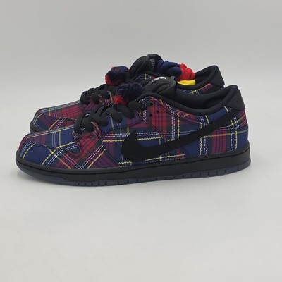 Size 10.5  Nike SB Dunk Low x Nardwuar Human Serviette  FD8777-100   Plaid