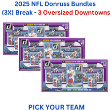 Carolina Panthers 2025 Donruss Football Bundles (3X) - PYT Break #1346