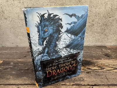 here there be dragons Hardcover Book Signed James Owen 