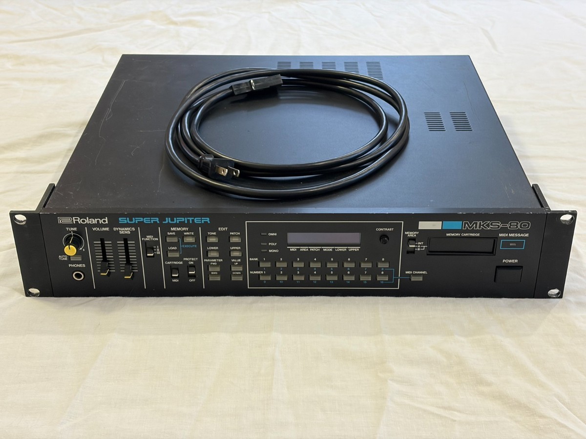 Roland MKS-80 Super Jupiter Rackmount Sound Module with MPG-80