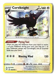 Corviknight 156/189 Holo Rare Darkness Ablaze