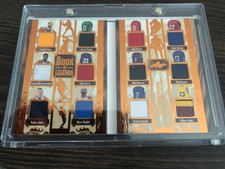 2025 Leaf History Book of Legends 12 way Game Used Lebron, Curry, Jokic.....