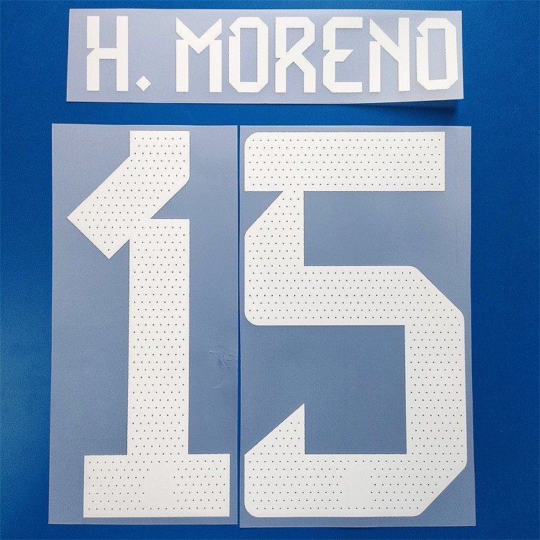 Mexico 2022 Héctor Moreno Player Size Soccer Shirt Nameset Name Number ID Print