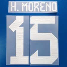 Mexico 2022 Héctor Moreno Player Size Soccer Shirt Nameset Name Number ID Print