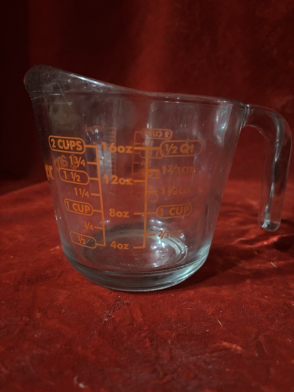 Anchor Hocking Glass Measuring Cup, 2 Cup