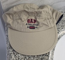 NWT GAP Kids Beige Khaki Athletic Dept 1969 Baseball Cap Hat Large Adjustable