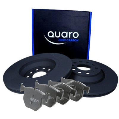 QUARO High Carbon Bremsscheiben 310mm CERAMIC Beläge Hinten für CUPRA VW GOLF 8