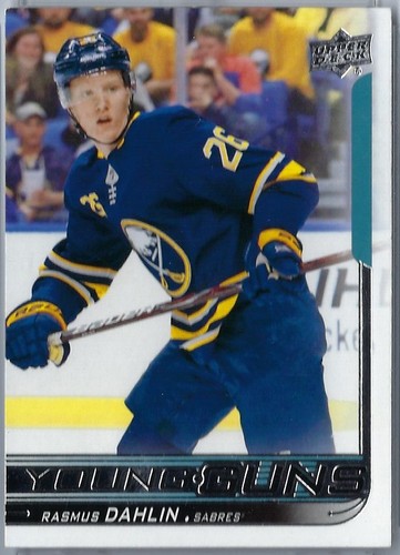 Rasmus Dahlin #201 2018 Upper Deck card