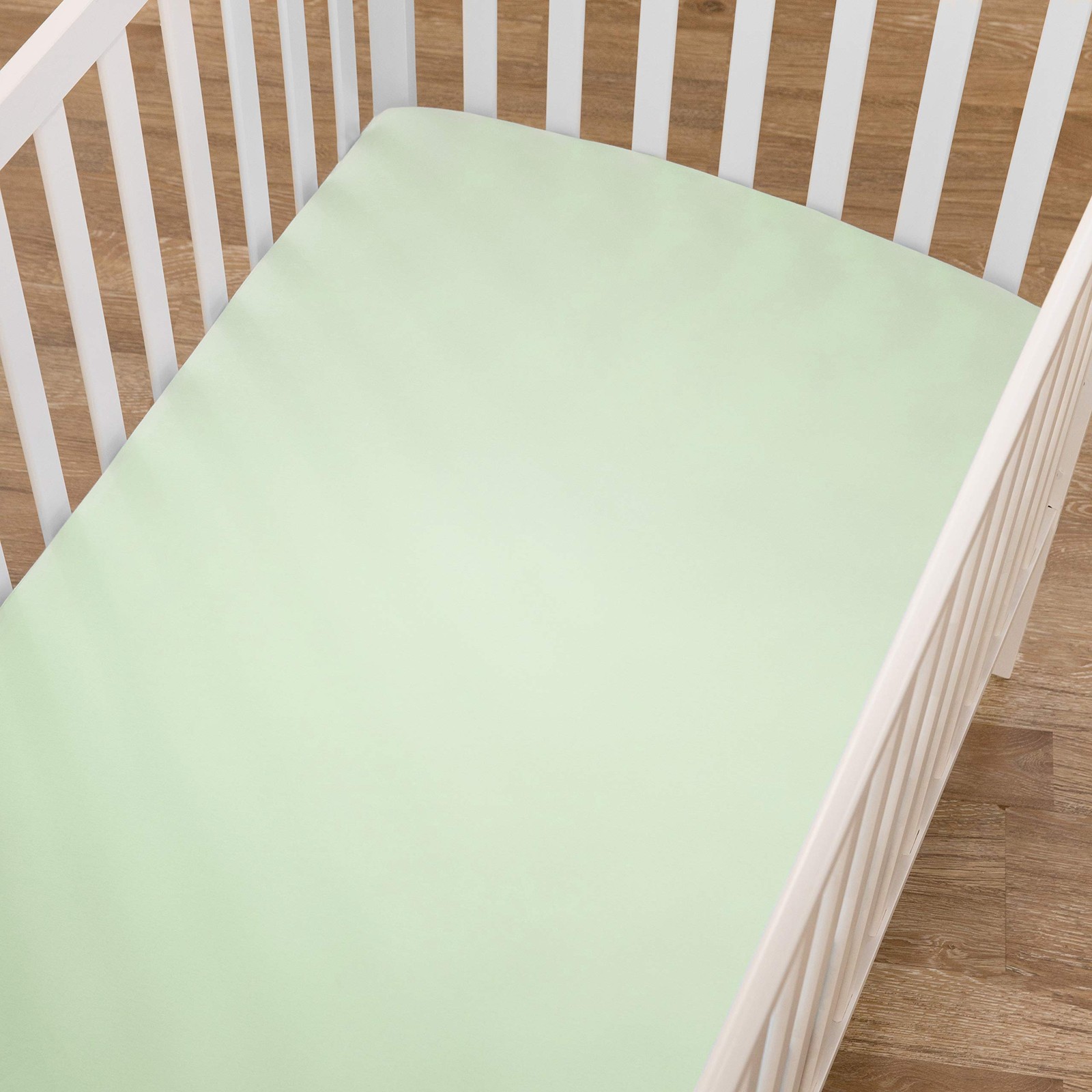 American Baby Company 100 Natural Cotton Fitted Crib Sheet 52 x 28 - Soft,
