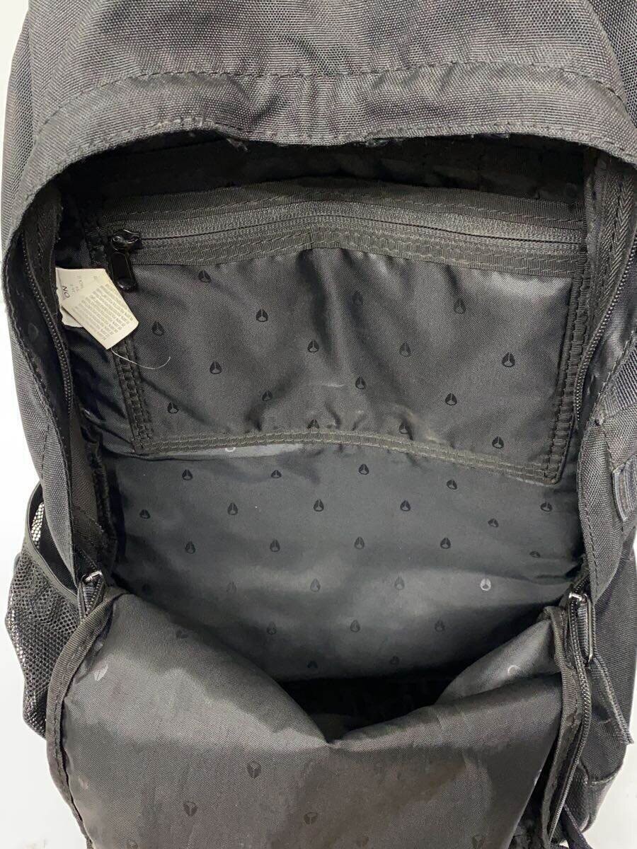 NIXON◆Backpack/Polyester/BLK/C1954 - image 6