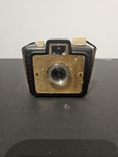 Kodak Brownie Bullet Bakelite Dakon Lens Eastman Black Camera Vintage