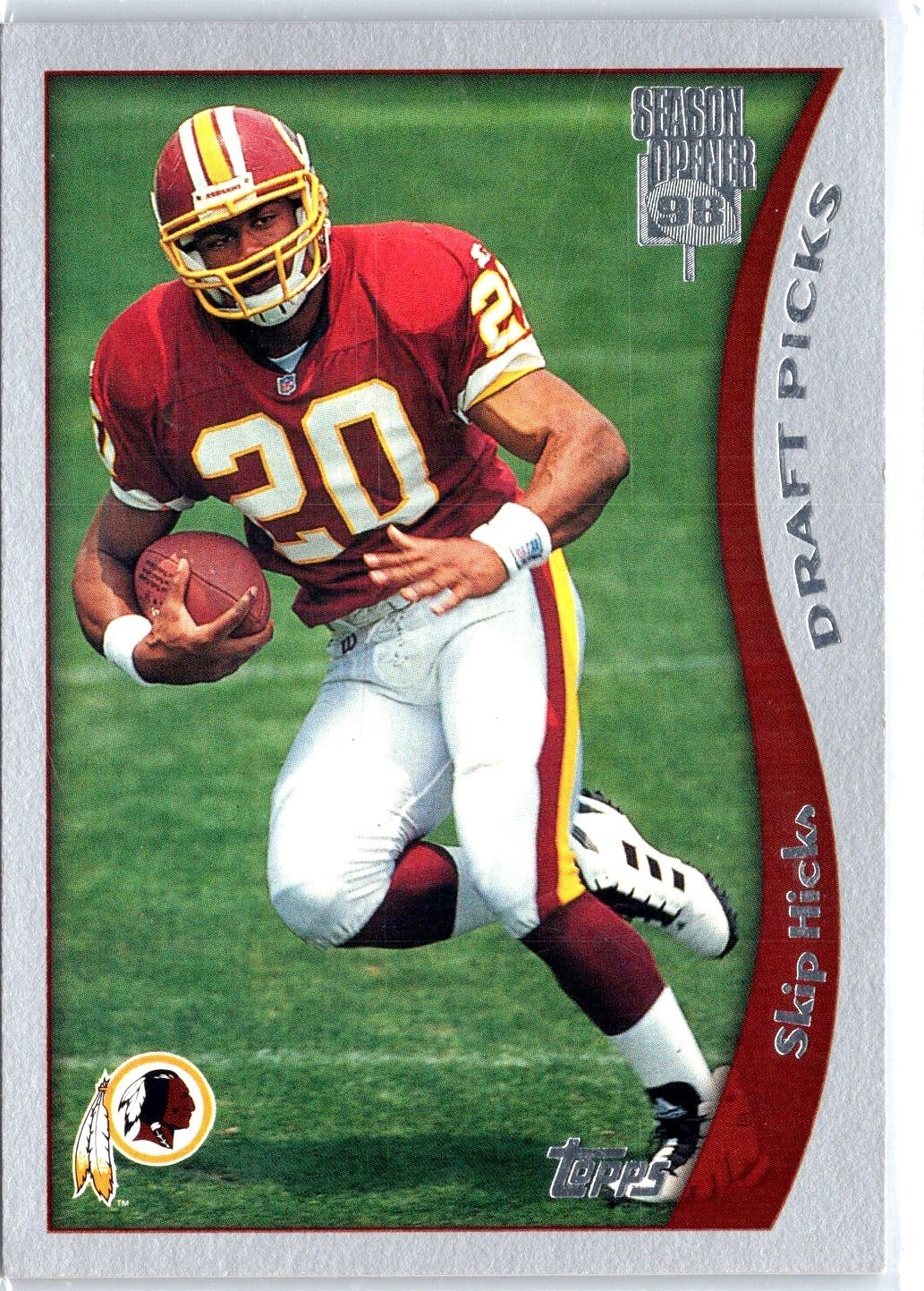 1998 Topps Season Opener - Draft Picks Skip Hicks #19 (RC)