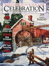CELEBRATION OF HAND-HOOKED RUGS XIX By Rug Hooking Magazine Mint Condition