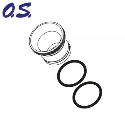 O.S. SPEED OS71533000 Venturi Einsatz 8mm Rot Kunststoff .21 3,5ccm VG8S ENS + D