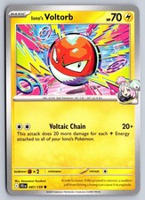 Iono's Voltorb 047/159 Journey Together Pokemon Yasukuni