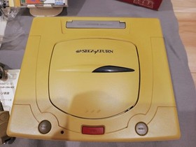 Sega Saturn Console Bundle with Christmas Limited Sleeve & Night Game