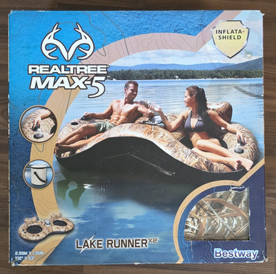 Bestway Realtree MAX-5 Lake Runner X2 aufblasbarer Schwimmring Float