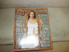 Rolling Stone Magazine November 23,2000-Drew Barrymore Cover