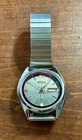 Rare Variant Vintage Seiko Model 7005 Stainless Steel 21 Jewel Watch W/New Band