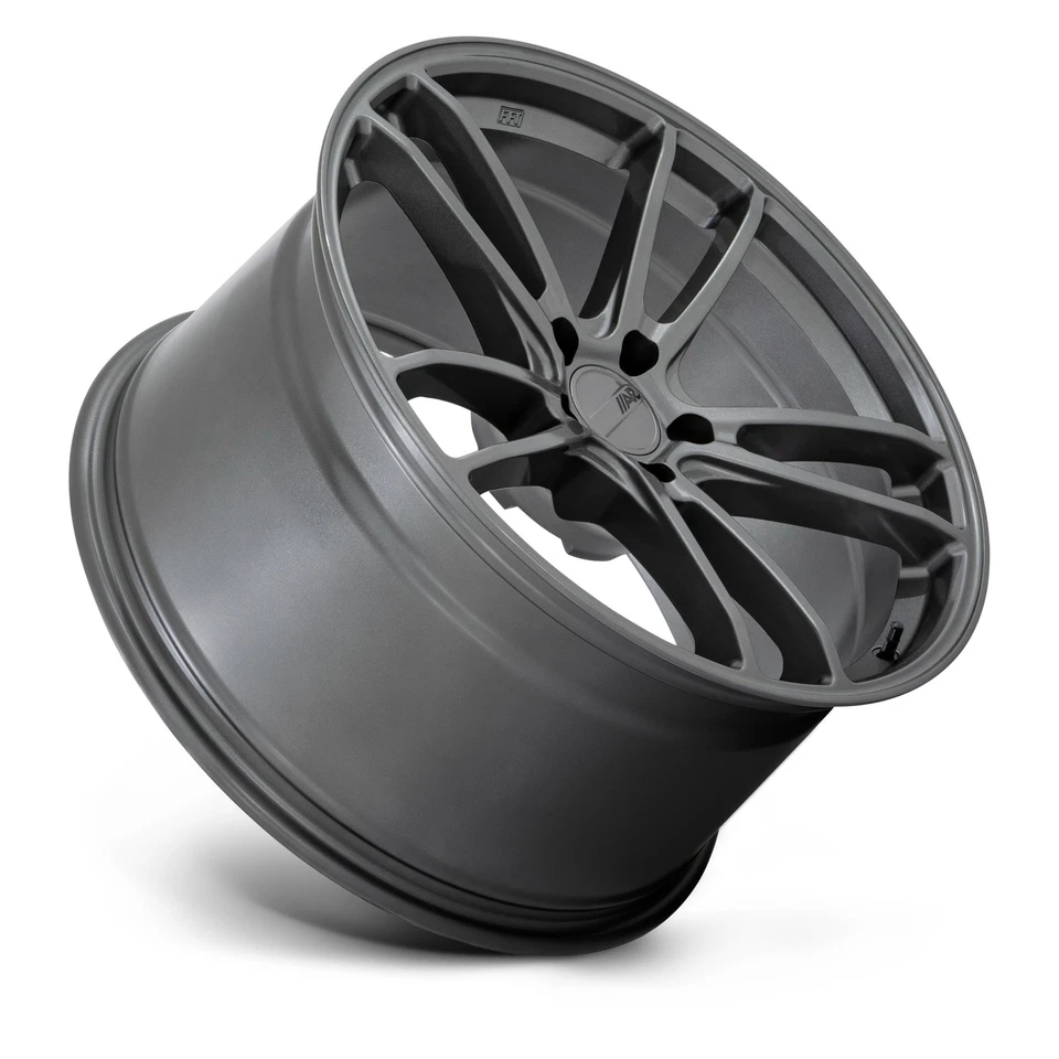 20-дюймовый графитовый American Racing AR941 Mach Five 20x11 5x120 43 мм для колеса Chevy - Изображение 3 из 4