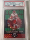 2020 Panini Mosaic - TDMasters Patrick Mahomes II #TM8 Green Mosaic Prizm PSA10
