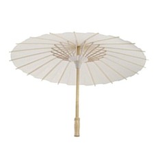 Parasol Beach Umbrella White DIY Umbrella Photography Props for Baby3567