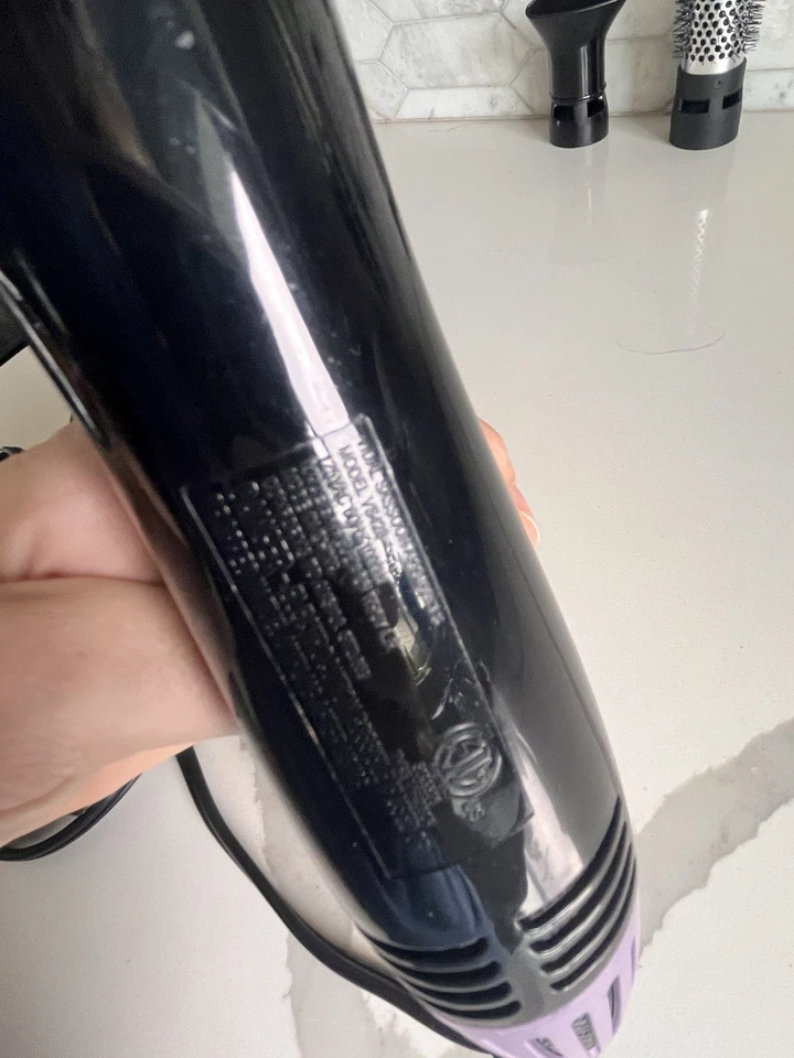 Secador y estilizador de iones de aire caliente Vidal Sassoon IONIZER VS428C 1000 vatios usado en excelente estado Foto 4 de 4