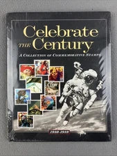 USPS 1980-1989 Celebrate The Century Collection of Commemorative Stamps Book NEW