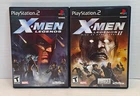PS2 Black Label X-Men Legends + Legends II Rise of Apocalypse TESTED