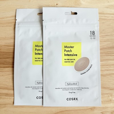 2X COSRX Master Patch Intensive Blemish Acne Pimple Patches 18 Patches Each NEW