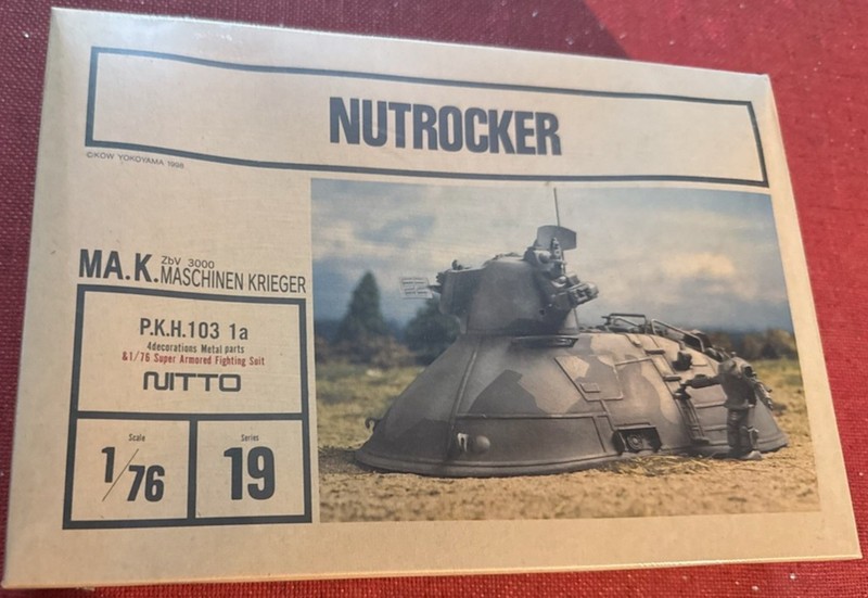 NUTROCKER P.K.H. 103 1a Machinen Krieger Ma.K. 1998 - 1/76 Model Sealed Box