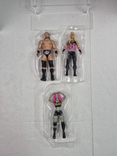WWE Action Figure Lot Network Spotlight Big Cass Natalya Hart Sasha Banks AEW