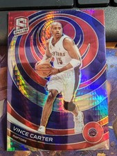 2022-23 Panini Spectra HYPER RED PURPLE Prizm Vince Carter #150 HOF