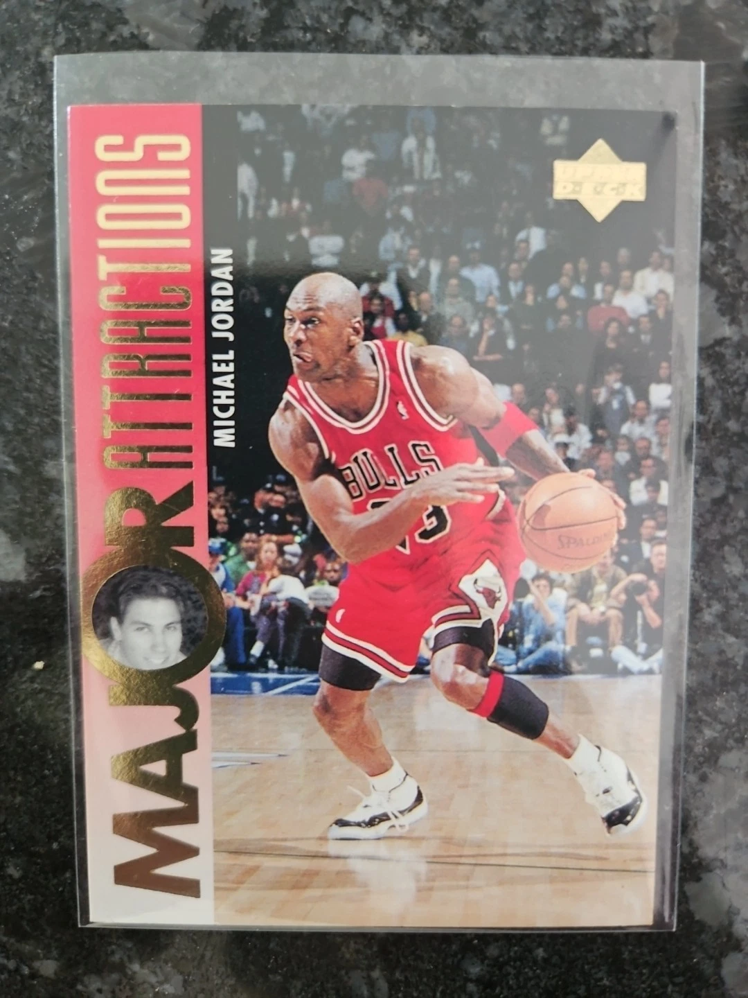 1995-96 Upper Deck - Major Attractions Michael Jordan #337