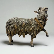 Neapolitan Sheep Nativity Animal Courtyard Nativity Art 24x21cm Design