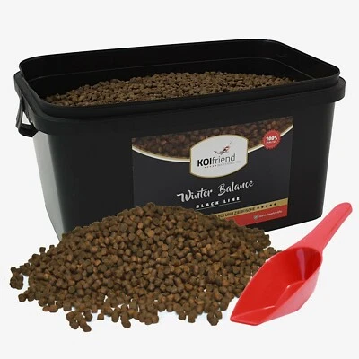 Koifutter 5 Liter Winter Balance 5 mm Winterfutter sinkend Herbstfutter 5 Liter