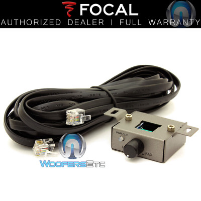 FOCAL FPD & FDP SERIES AMPLIFIER REMOTE GAIN LEVEL BASS KNOB CONTROL REMOTE NEW