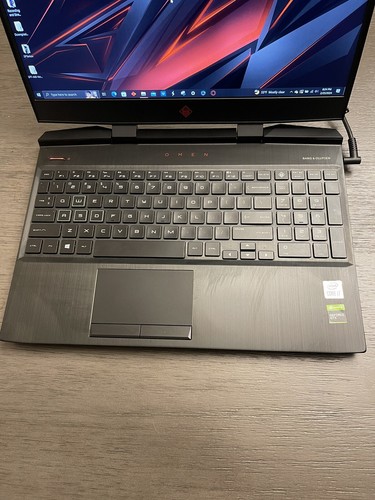 HP Omen 15” Gaming Laptop Intel Core i7-10750H 2.60GHz 512GB SSD 16GB Ram - Picture 2 of 8